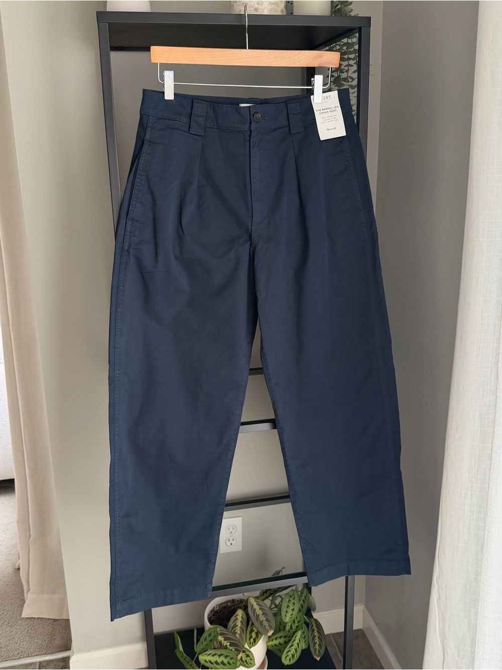 NWT Madewell The Barrel Leg Chino Pant